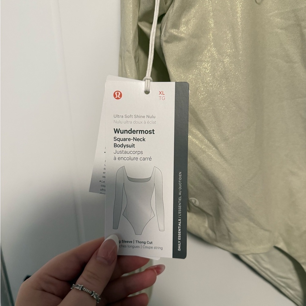 Lululemon Wundermost Square Neck BodySuit - Picture 5 of 7